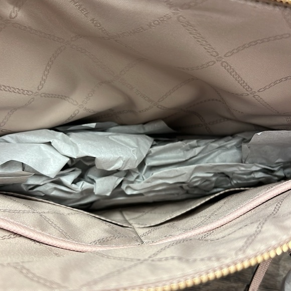 NEW Michael Kors HOUSTON Double Zip Crossgrain Handbag/Crossbody - Picture 12 of 14